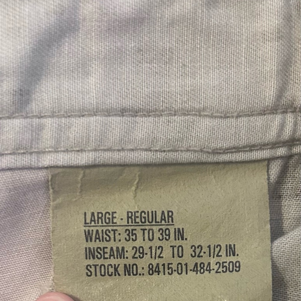 Men’s Camo cargo pants - Picture 4 of 4